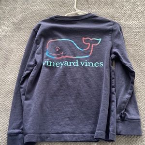 Vineyard Vines blue long sleeves tee size 5